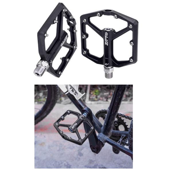 MTB ペダル 9/16 インチ 16 個の滑り止めピン付き、マウンテン バイク