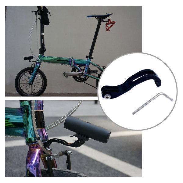 ブロンプトンバイクライトホルダーマウント自転車スタンドハンドルバーLEDユニバーサル懐中電灯ブラケット折りたたみ自転車用スポーツカメラパーツ