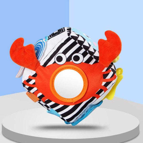 大きな取引 パズルキューブ基本的なライフスキル感覚摩耗服形色認識指器用さジッパーおもちゃゲーム乳母車用ダイスおもちゃ赤ちゃん 知育玩具 カラー カニ Www Mindthevoice Be