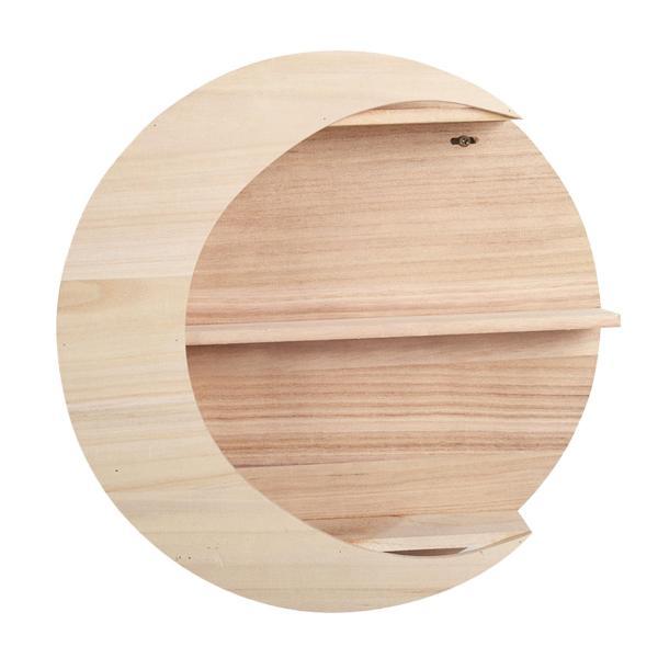 木製ラック 収納ラック 北欧風 シェルフ インテリア 棚 月