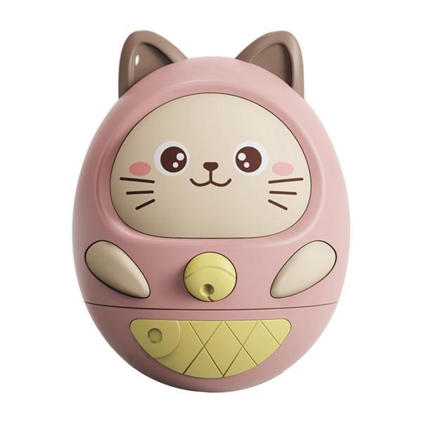 漫画赤ちゃんタンブラーおもちゃ音楽おなか時間ledライトかわいい猫ウォブラーおもちゃ新生児おもちゃパズル人形タンブラー子供の贈り物歯のおもち Stkショップ 通販 Yahoo ショッピング