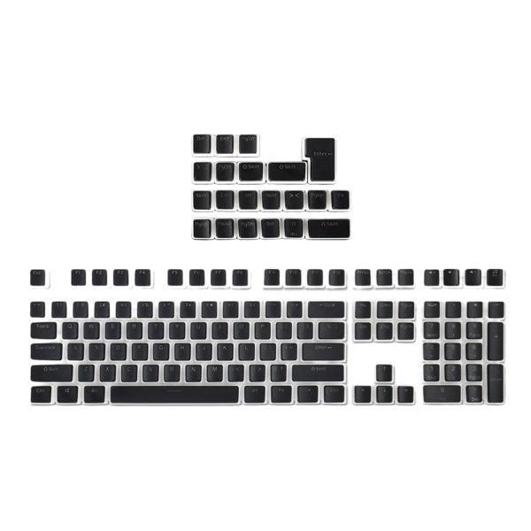 メカニカルキーボード用の半透明レイヤーダブルショットPBTキー