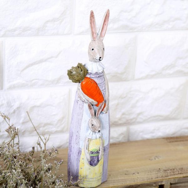 耐久性のあるウサギの芸術の置物装飾的な細かい技量 い出のひと時に、とびきりのおしゃれを！