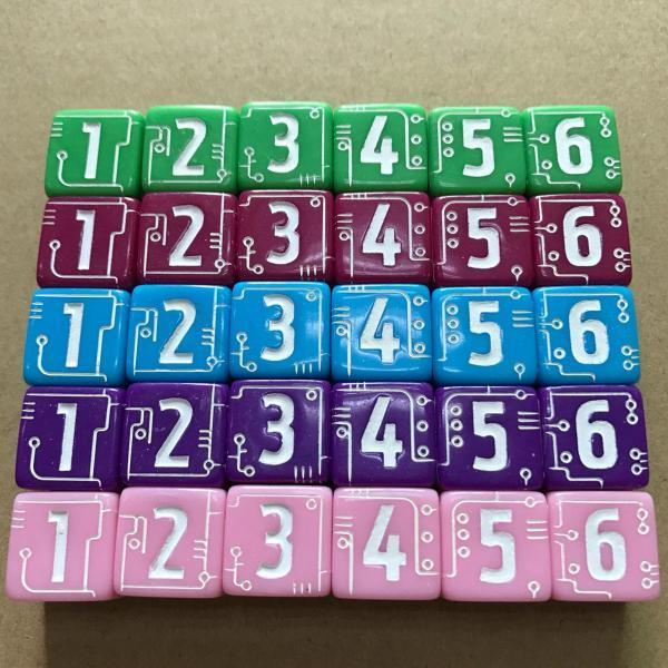 6面ダイスセット10個の初期の数学スキルプレイングゲームダイスロールプレイング6dダイスダイス数学ゲーム教育小道具パーティー好意テーブルゲー おすすめ