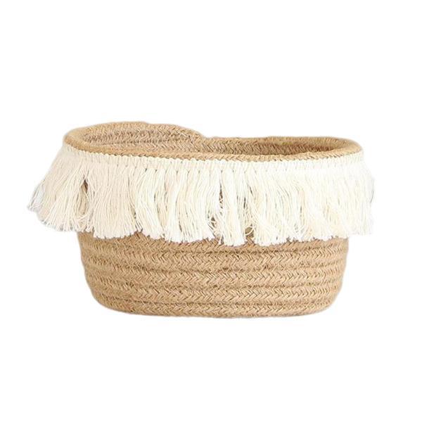 説明:アプリケーション:コットンロープ収納バスケットは.おむつ.おしりふき.衣類.おもちゃなどを整理して保管するのに最適です.綿と麻の素材:装飾的な編まれたバスケットは綿と麻の素材でできており.厚くて耐久性があり.長期間使用できます.部屋を...