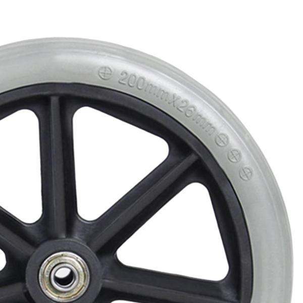 説明:商品サイズ:直径19cmm / 7.48inch-7.87inch.ホイール幅:2.7cm / 1.0.ショルダー幅:5cm/1.97inch.材質:高品質のPVC素材.厚みのあるホイールハブにより.耐荷重と長寿命を実現します.特徴:...