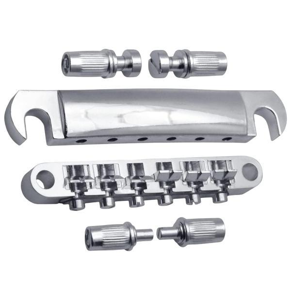 2 個ギターブリッジアクセサリー交換キットエレキギター交換部品 : STK