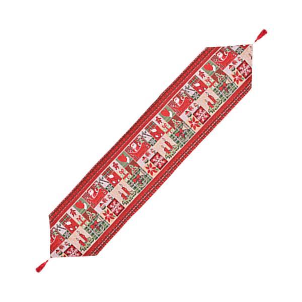 説明:[素材]ポリエステル素材を採用し.軽量.通気性.耐久性に優れています.用途: クリスマスをテーマにしたテーブルクロス.休日の強い雰囲気を演出し.ダイニングテーブルを美しく演出します.特徴: テーブルランナーは.精巧な職人技.精巧なディ...