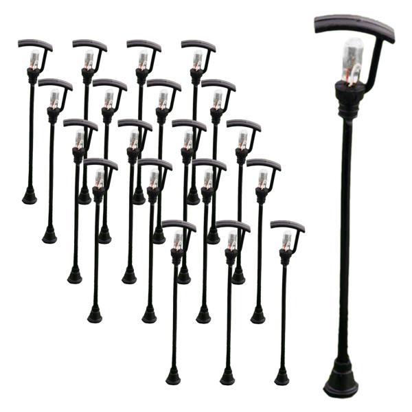 説明:素材:街灯は丈夫な素材で作られています.幅広い用途: このライトは.鉄道模型のレイアウトと構築.駅のレイアウト.学校のプロジェクト モデル.ミニチュア ドールハウスに非常に役立ちます.パッケージ内容: 1:100 スケールの鉄道模型の...