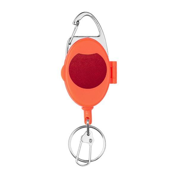 説明:ナイロンコードの長さ: 60cm/23.62インチ.格納式キーチェーン: キーリング付きの伸縮性のあるランヤードリコイルキーチェーンホルダーで.仕事.釣り.アウトドアでの使用に適しています.コンパクト:高強度.軽量.強力.耐摩耗性.耐...