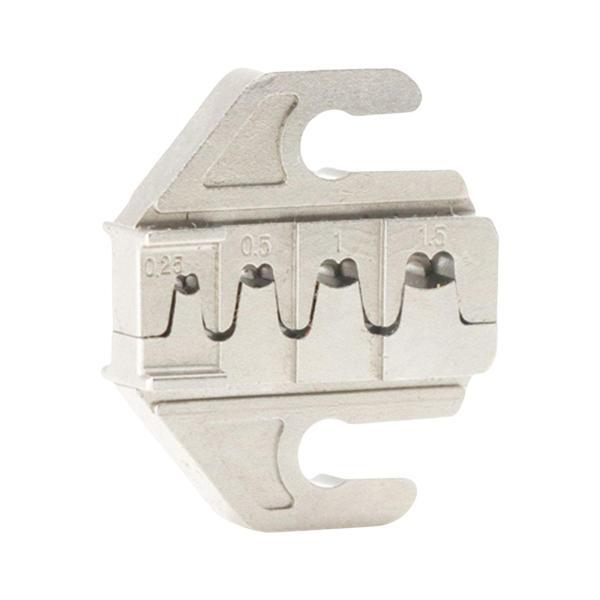 説明:圧着ダイ:圧着ダイ.高精度技術により.優れた圧着精度を実現できます.すばやく: 圧着工具プライヤーの顎.独自のロック機構により.圧着ダイをすばやく簡単に交換できます.多機能: 1 つの圧着工具で複数の圧着ダイを使用します.独自の汎用圧...