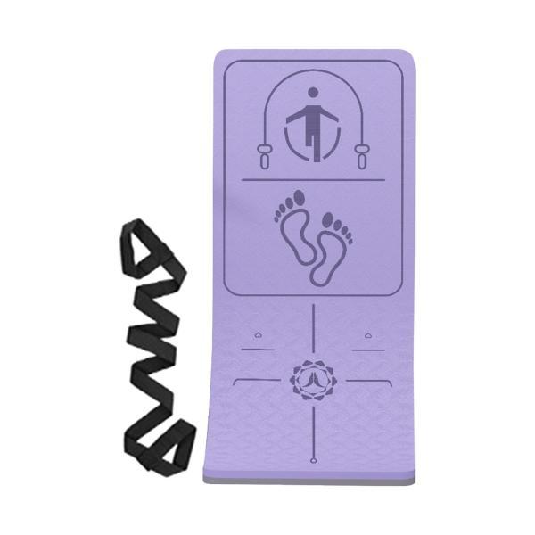 説明:素材: この縄跳びマットは.TPE.高密度素材.耐久性で作られています.滑り止めと衝撃吸収: 特別に設計されたエクササイズマットは.静かで滑りにくく.衝撃を吸収します.インドアスキッピングや様々なヨガの動きに適しています.特徴: 運動...