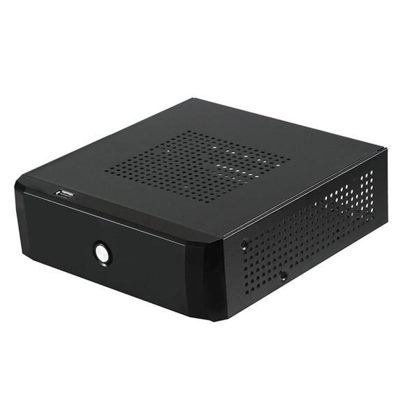 ミニ ITX ケース 水平ホスト シャーシ ゲーミング電源 オフィス