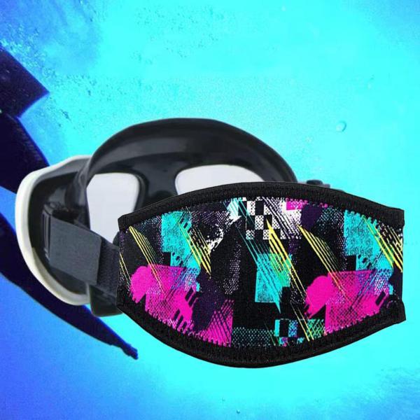 説明:髪を保護: シュノーケル マスク カバーは.ゴムバンドの緊張と不快感を回避し.特に長い髪の場合.髪が引っ張られるのを効果的に防ぎます.ダイビング.シュノーケリング.水泳の際に役立ちます.ユニバーサルフィットサイズ: ダイビングマスクス...