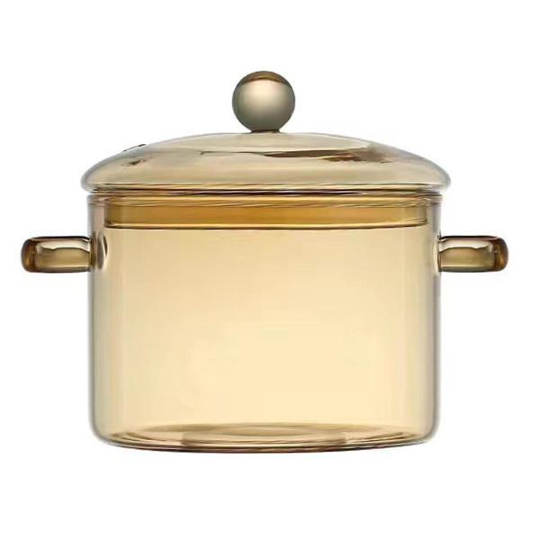 説明:[素材]: スープポットのガラス調理器具は.高ホウケイ酸ガラスの耐熱素材でできており.頑丈で耐久性があります.[ハンドルと蓋付き]: ソースパンには.やけど防止のダブルハンドルと蓋が付いており.使いやすく.お手入れも簡単です.[透明]...