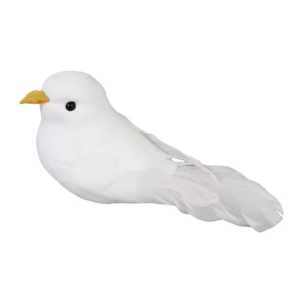 説明:[人工羽鳥]研究.ディスプレイ.プロジェクト.工芸装飾用のリアルな白い鳩.[素材]発泡素材で作られた人工鳥.細かい細工.鮮やかで本物の鳥のような.[サイズ]11cm×4.5cm×4.5cm.[幅広い用途]シミュレーションフォームバード...