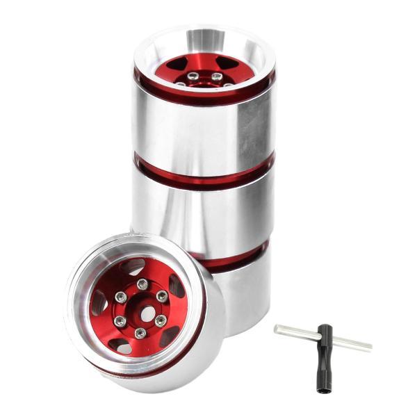 説明:[材質]タイヤホイールはアルミニウム合金製で.変形しにくく.高強度で軽量です.[互換性]メタルホイールリムハブは1/18 RCクローラーカーに適しています.[サイズ]アルミ合金タイヤホイールハブリムのサイズは1.10インチx0.71イ...