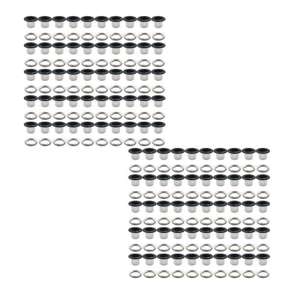 説明:[サイズ]ハトメのサイズは外径10.5mm.内径6mm.高さ7mmで.DIYプロジェクトに最適です.[素材]グロメットは鉄製で.丈夫で耐久性があり.錆びにくく.使用中に変形しません.[仕上がり]当社のアイレットは美しく繊細に見え.カー...