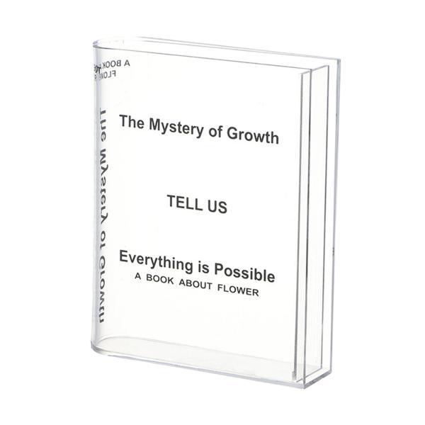 説明:[アクリル素材]この本の形をした花瓶はアクリル製で.軽量で耐久性があり.壊れにくいです.[サイズ情報]長方形の開口部を持つアクリル本にインスパイアされた花瓶のサイズは約20cmx15cmx4cm / 7.87インチx5.91インチx1...