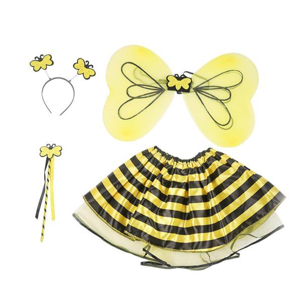子供用女の子用蝶のコスチューム、ハロウィンコスプレコスチュームキット、ホリデードレスアップ