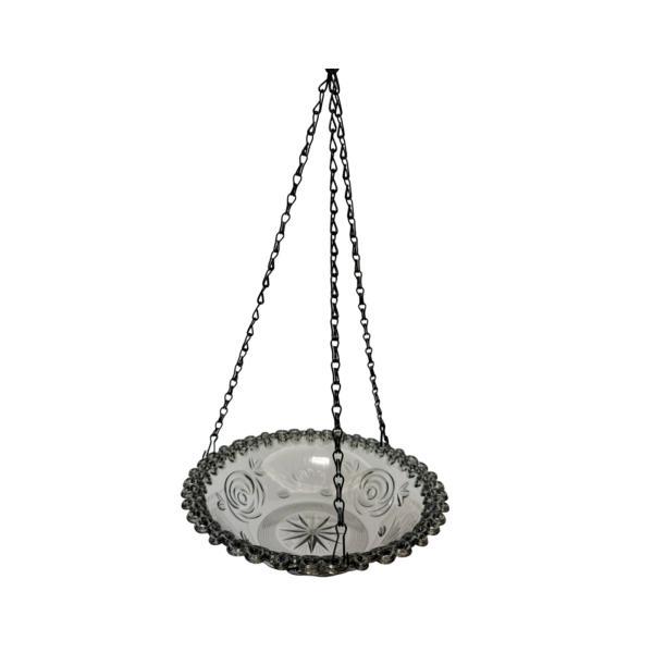 説明:[製品リスト]:屋外用バードフィーダー1個.盆地のサイズは23.5cmx5.5cm.チェーンのサイズは43cmx5.5cmです. [素材]: バードフィーダーは高品質のPPと鉄で作られており.頑丈であらゆる悪天候に耐えることができます...