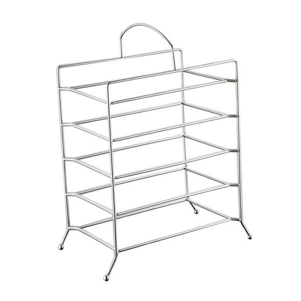 サイズチャート: 27cmx17.5cmx38.5cm/10.63インチx6.89インチx15.16インチパッケージに含まれるもの:キッチン収納棚 x 1 (トレイは付属しません)...