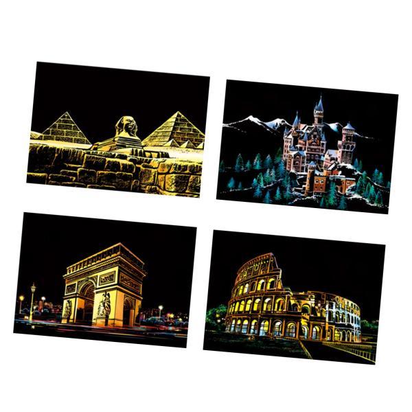 説明:[高品質の素材]: このスクラッチ ペイント カードは高品質の紙素材で作られており.快適で滑らかなスクラッチ体験のために精巧に作られています. [DIY プロジェクト]: このスクラッチ ペーパーには木製の棒が付属しており.滑らかな表...