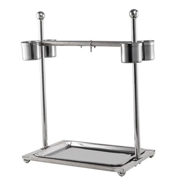 仕様:材質: ステンレスサイズチャート:S: 36cmx25cmx40cm/14.17インチx9.84インチx15.75インチM: 44cmx33cmx60cm/17.32インチx12.99インチx23.62インチL: 49cmx38cmx...