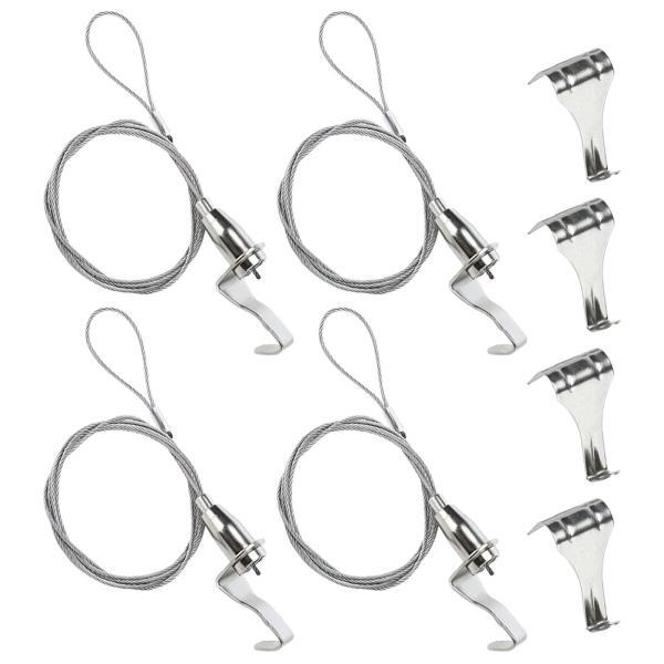 説明:[高品質素材]: このピクチャーレールフックとワイヤーは高品質のステンレススチール製で.耐摩耗性と頑丈性を備え.長期間の使用を保証します. [DIYプロジェクト]: このピクチャーレール吊り下げシステムは.写真や額縁を吊り下げるのに役...