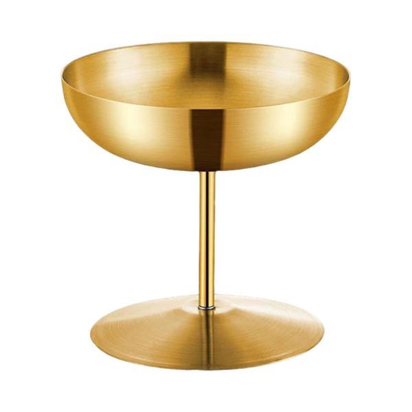 説明:[脚付きデザイン]高いベースを備えたアイスクリームカップ.大きなオープンデザインで.大量の食べ物や飲み物を収容できます. [素材]ステンレススチール製のこのデザートカップは丈夫で優れており.日常使いに最適です.[多目的]サービングデザ...