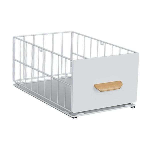 Fonowx キャビネットオーガナイザー 2段 シンク下収納バスケット