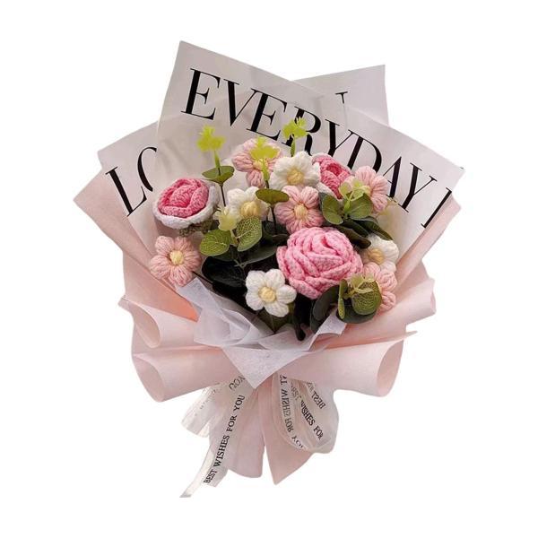 仕様:材質: プラスチックサイズチャート:35 cmx32 cm/13.78インチx12.60インチトートバッグ: 25 cmx15 cmx35 cm/9.84インチx5.91インチx13.78インチパッケージに含まれるもの:かぎ針編みの花...