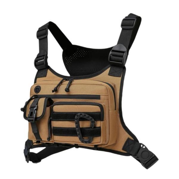 セール中【新品】 チェストリグセット スマホホルダー Tacoタイプマグポーチ メンズ チェストリグバッグ チェストパック ユーティリティ 調節可能