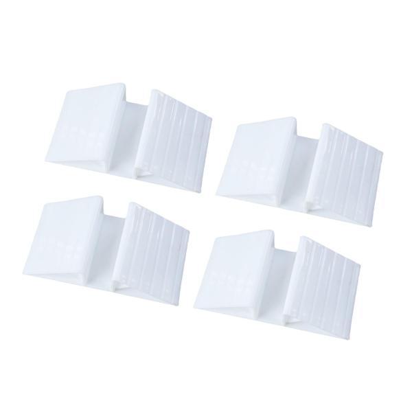 説明:[品質]高品質のPPで作られたこれらの三角形のベーススタビライザーは頑丈で.破損や変形に強く.不快な臭いもなく長期間使用できます. [簡単な取り付け]粘着底で簡単に取り付けられます.サポートフットをゲートまたはフレーム延長部の下にスラ...