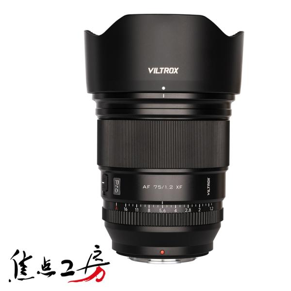 【美品VILTROX AF 75mm F1.2 XFFUJIFILM Xマウント Viltrox AF 75mm F1.2 Pro APS-C Lens for Fujifilm X-Mount