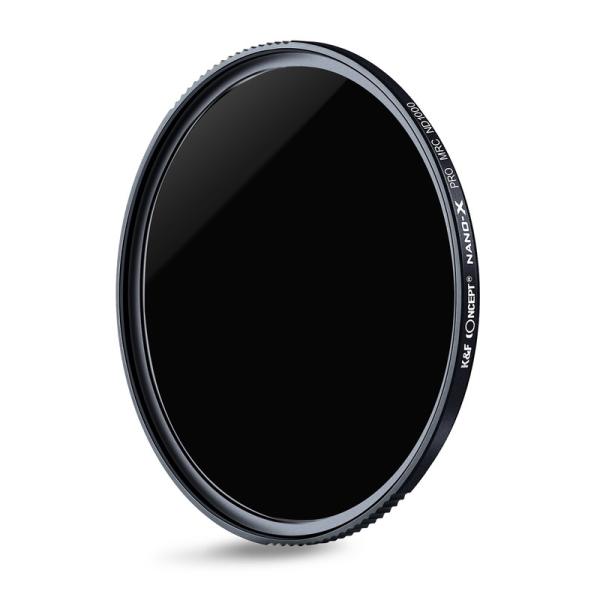 K&F Concept NANO-X レンズフィルター 72mm NDフィルター減光フィルター 薄型 ND1000 光量1／1000 KF-NDT72