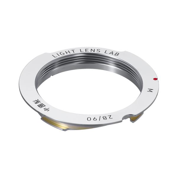 LIGHT LENS LAB L-Mリング 28/90mm 用 (ライカL39マウントレンズ → ライカMマウント変換) マウントアダプター L-L39-M