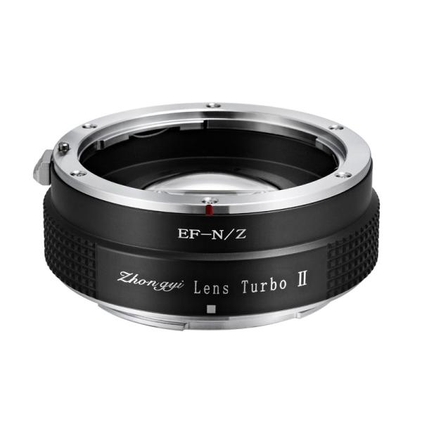 中一光学 Lens Turbo II EF-NZ(キヤノンEFマウントレンズ → ニコンZマウント変換)フォーカルレデューサー アダプター