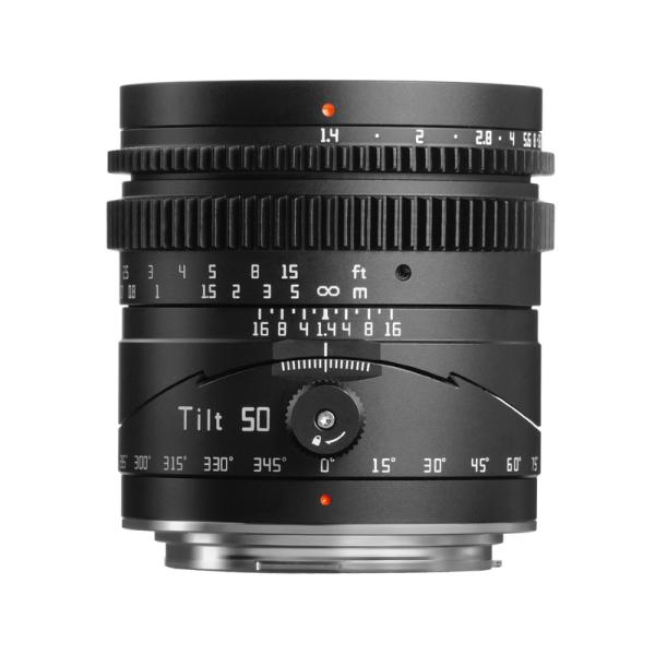 TTartisan 50mm F1.4 単焦点レンズ(美品) TTArtisan Tilt 50mm f/1.4 キヤノンRFマウント フルサイズ 単焦点