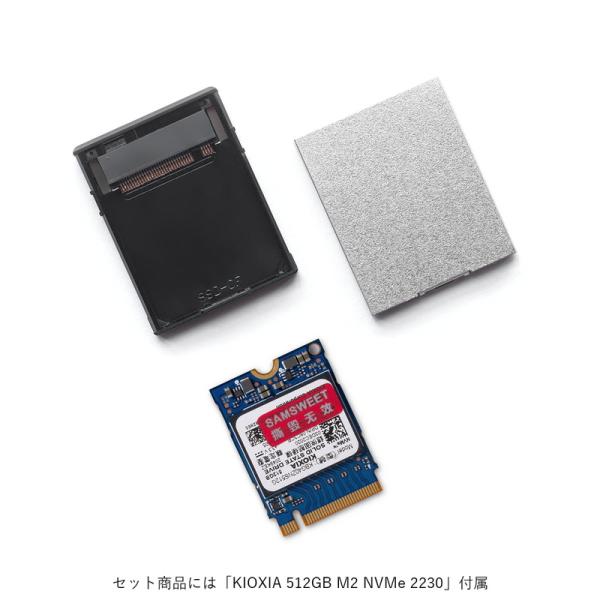 MonsterAdapter CFexpress Type B 512GB (MonsterAdapter SA-CFE1(B)  + 中古SSD)