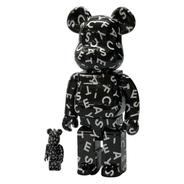 BE@RBRICK - ベアブリック × ケースティファイ メディコムトイ【AFI19】【中古】 ベアブリック × ケースティファイ メディコムトイ ブラック BE