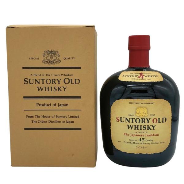 東京都限定◇サントリー ウイスキー オールド 旧ボトル 750ml 43