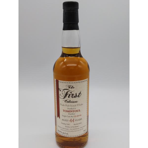 トミントール スコッチウイスキー トミントール44年 THE FIRST EDITION TOMINTOUL 1967-2011 700ml 50.9