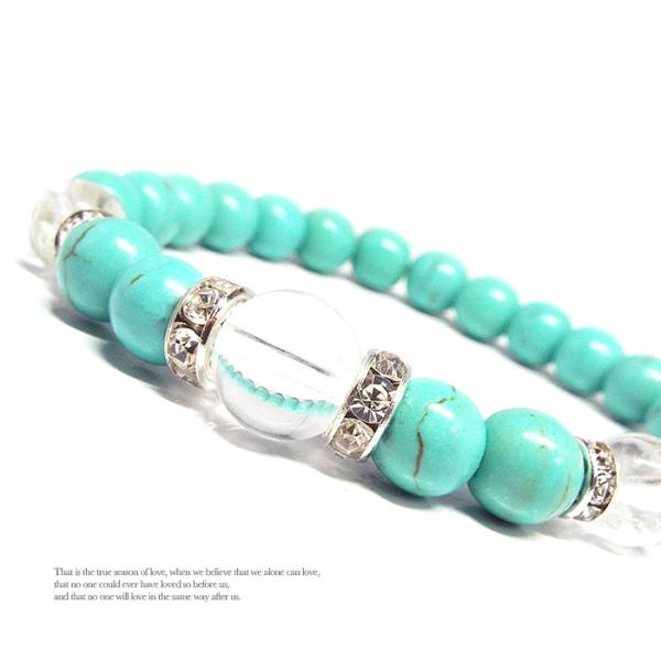 【2000円以上ご購入でネコポス送料・無料キャンペーン中】 お揃い クリスマス☆相思相愛mutualloveパワーストーンブレスレット♪☆シンプルなデザインだから恋人同士でペア付けなんてのもおススメ！！！人気No‘1パワーストーンブレスレッ...