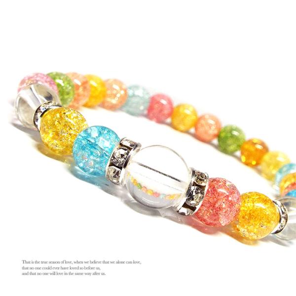 【2000円以上ご購入でネコポス送料・無料キャンペーン中】 お揃い クリスマス水晶は基本となる石で全てのストーンに対して相性がよくまた邪気を吸収してしまったストーンを浄化してくれる力があると言われています。内周：約17cmサイズ：水晶 10...