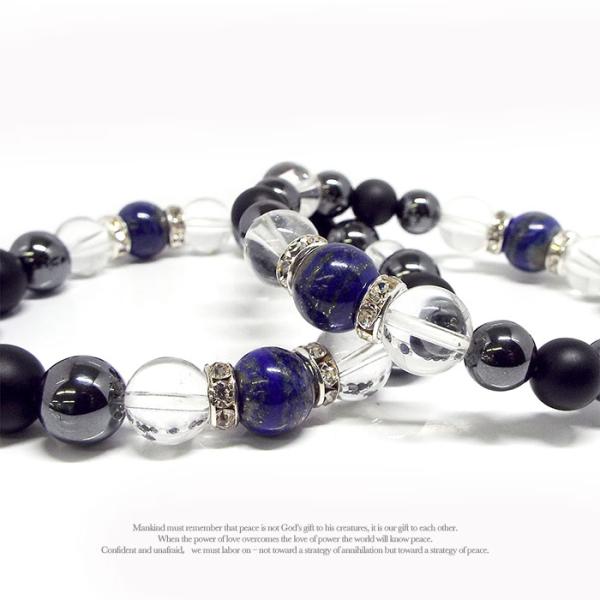 【2000円以上ご購入でネコポス送料・無料キャンペーン中】☆飾りすぎないギラギラしない優しさを感じさせる人気のメンズ寄りユニセックスなデザイン☆シンプルなデザインだからペアブレスレットとしておススメ☆「体は離れていても心はいつだってそばにい...