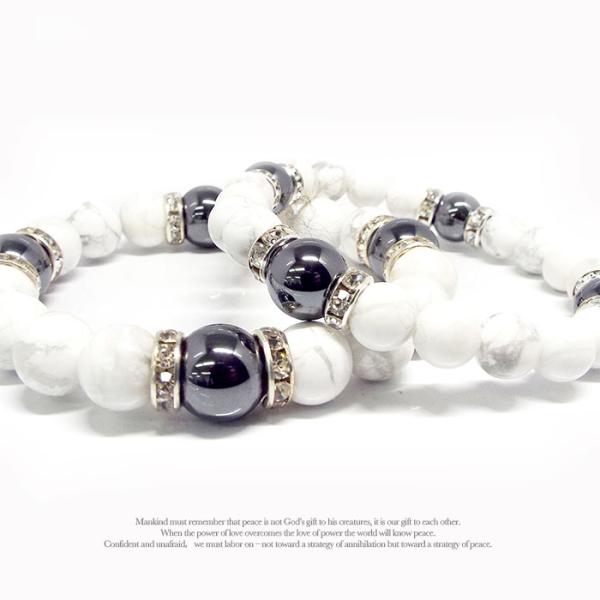 【2000円以上ご購入でネコポス送料・無料キャンペーン中】☆大人キレイめ系ブレスレット♪人気のメンズ寄りユニセックスなデザイン☆シンプルなデザインだからペアブレスレットとしておススメ☆「体は離れていても心はいつだってそばにいるよ」そんな想い...