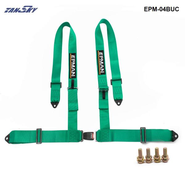 EPMAN 4点式シートベルト ノーマルバックル レーシングハーネス 3