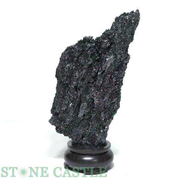 石流通センター 一点物 天然石 原石 レクライストーン (台付) No.41