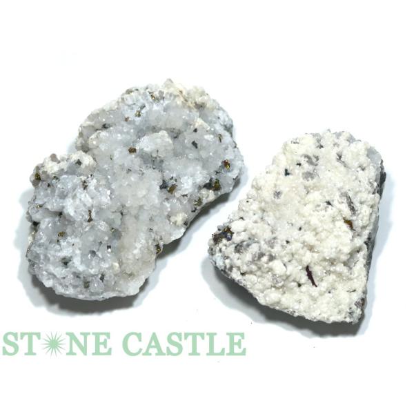 石流通センター 一点物 天然石 原石 パイライト水晶共生クラスター (2